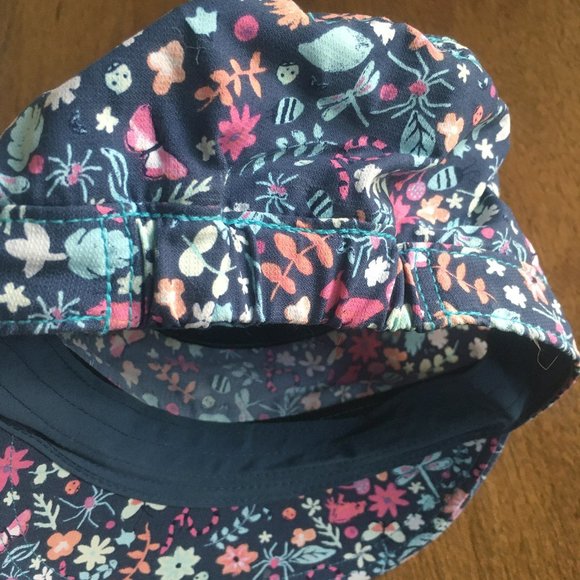Columbia floral toddler sun cap - Picture 4 of 13